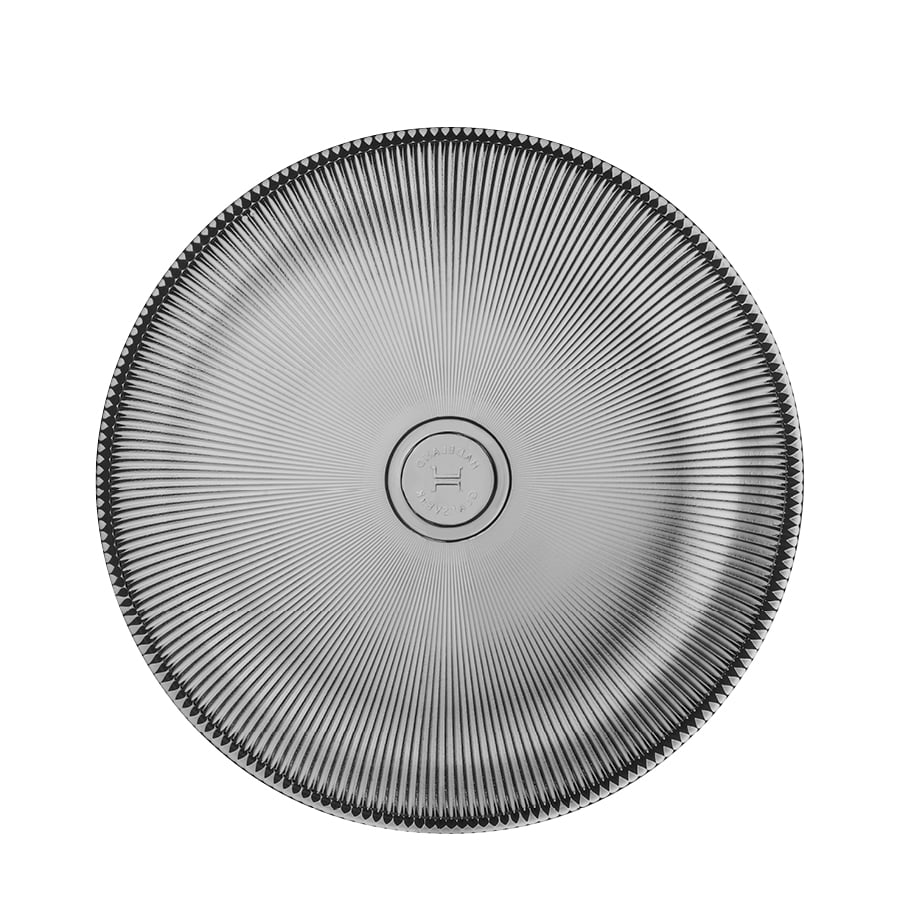 SIDE PLATE SMOKY GRAY 20.5 CM 4 PCS