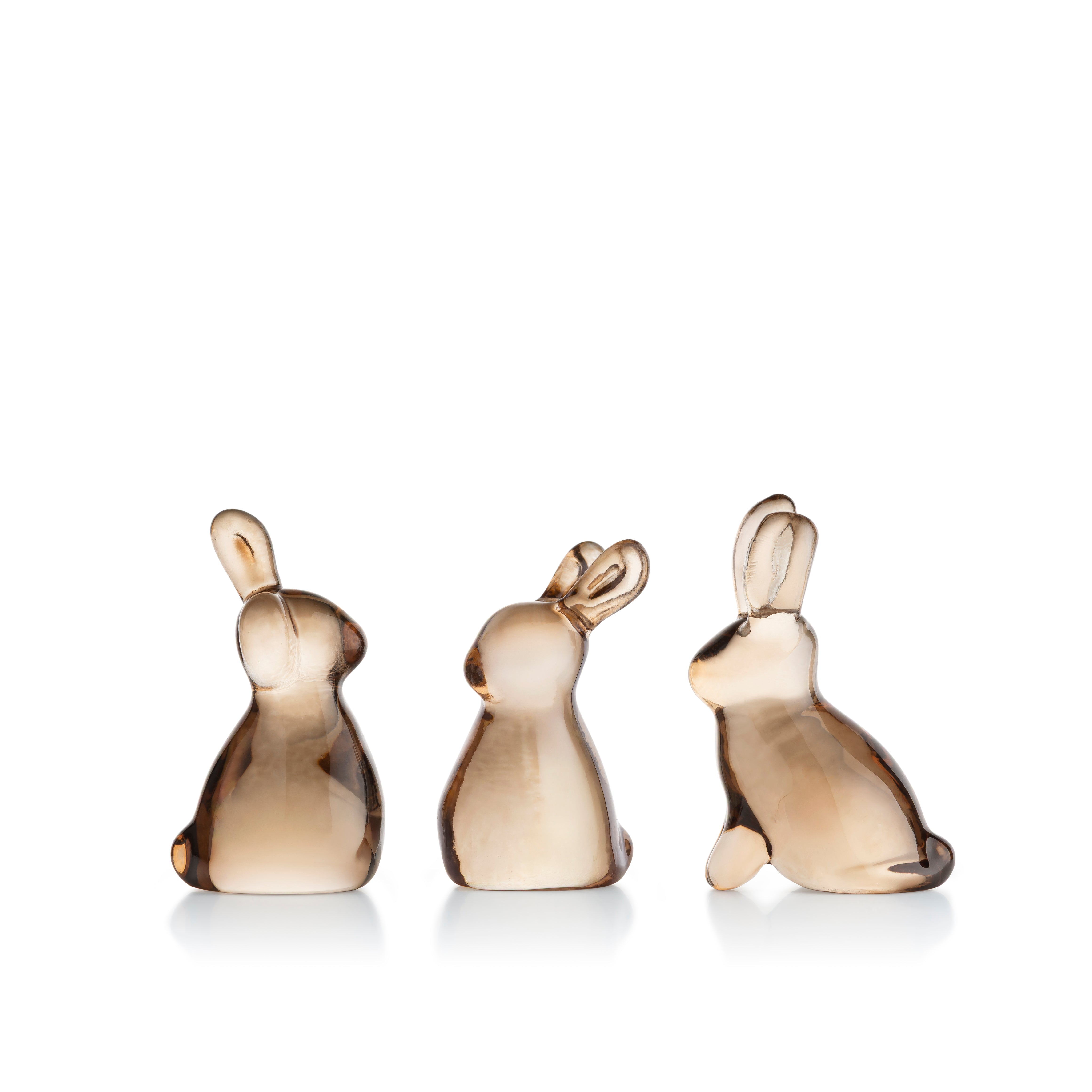 HARES 5 CM, 3 PCS – Hadeland Glassverk