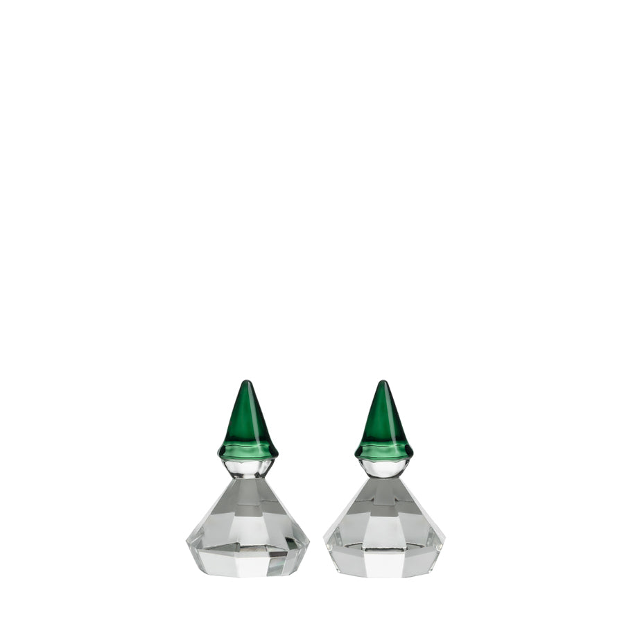 DIAMANTNISSE GRØNN LUE 4,35 CM 2 PK