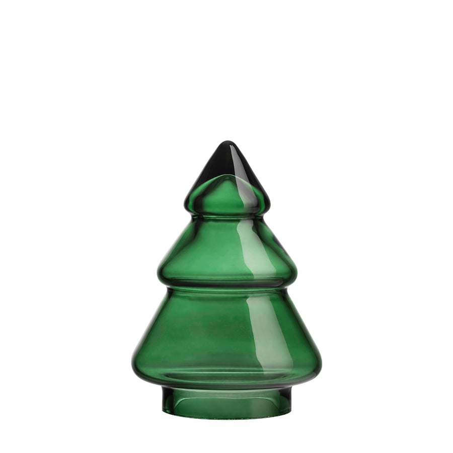 GLASSTRE VINTERGRØNN 11,5 CM