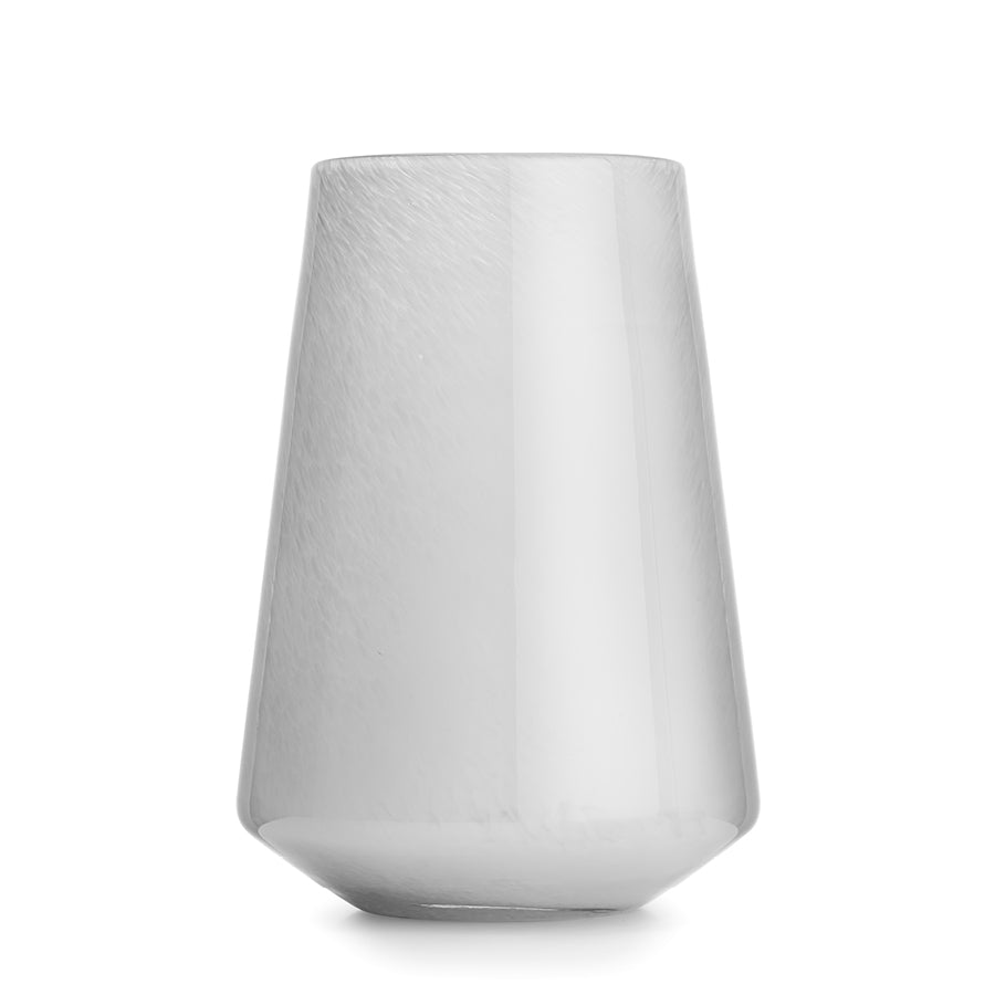 VASE DUGG 20 CM GRÅ