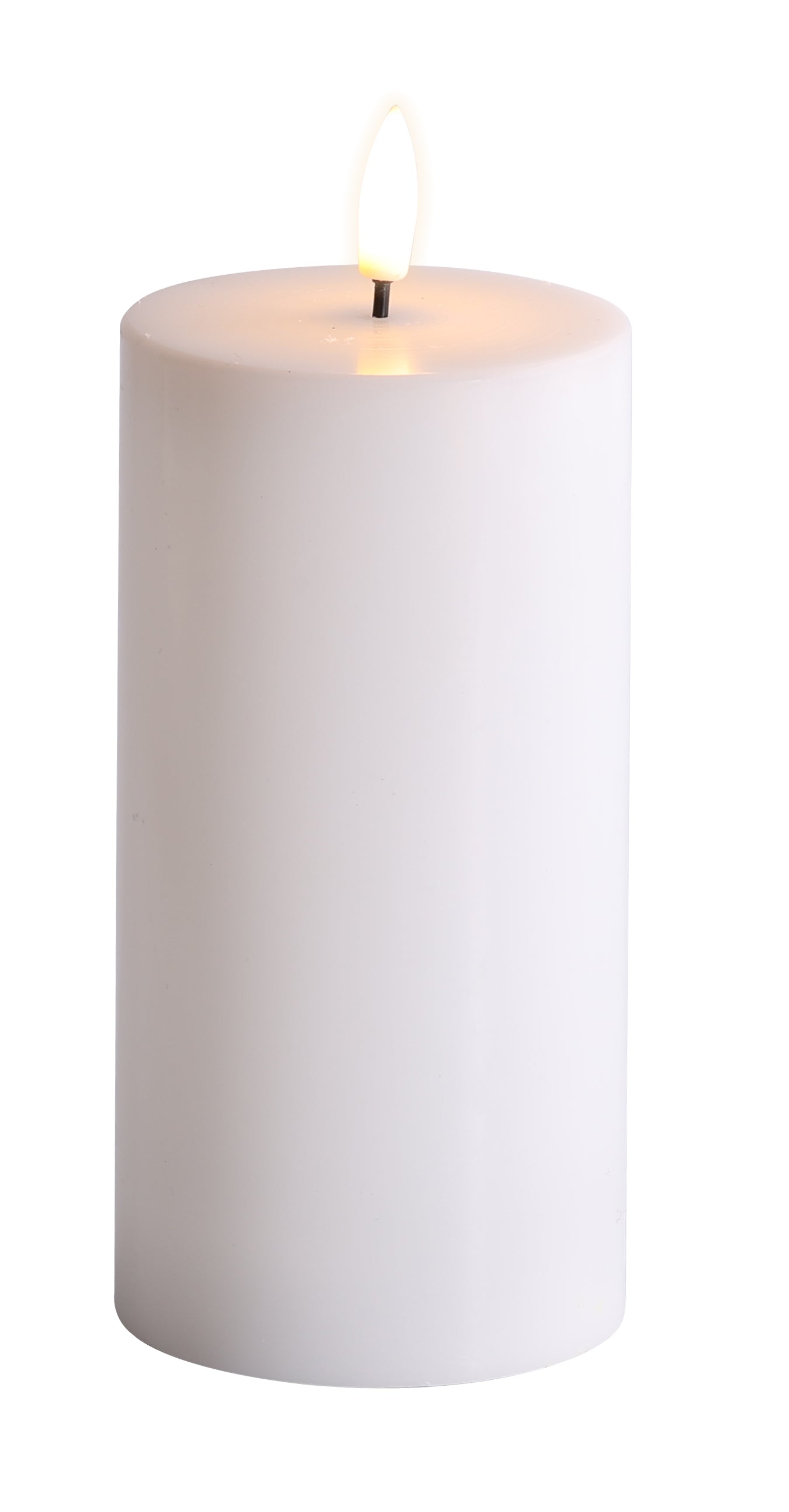 KUBBELYS LED HVIT 15 CM
