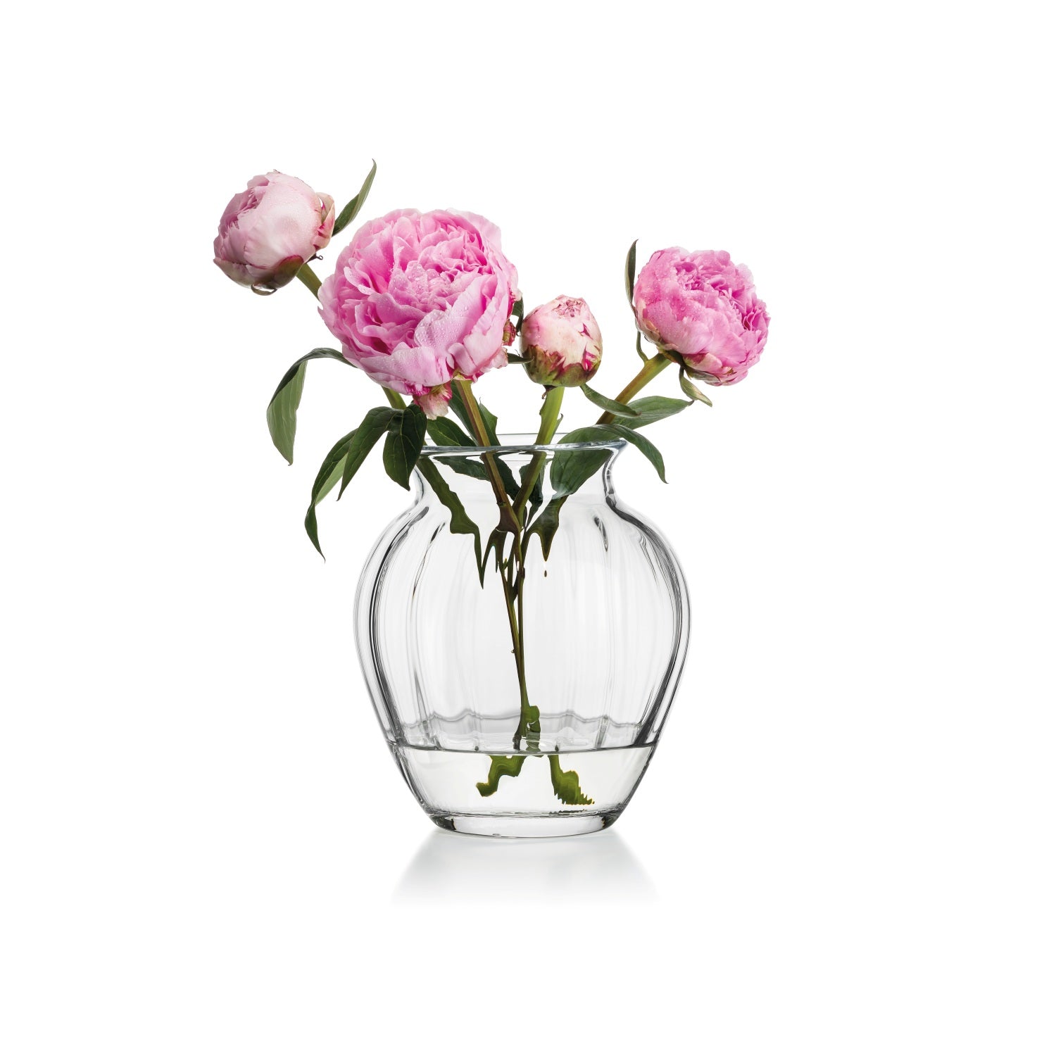 EMILY OPTIKK VASE 23 CM KLAR