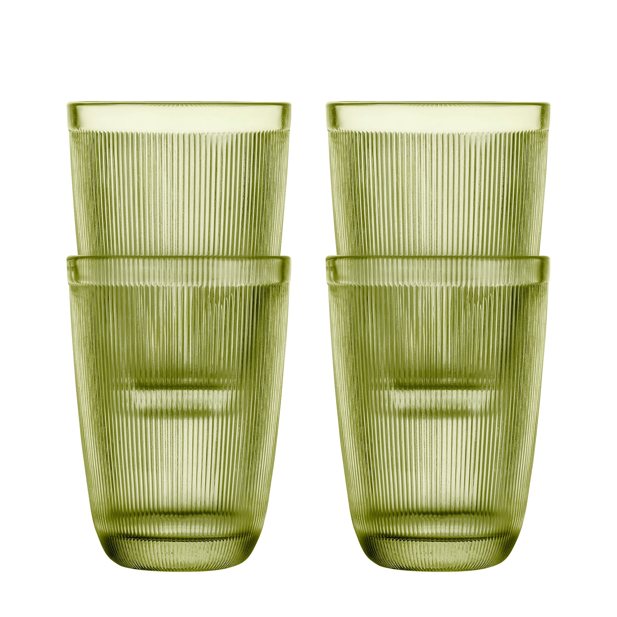 GLASS 30CL 4PK GRØNN