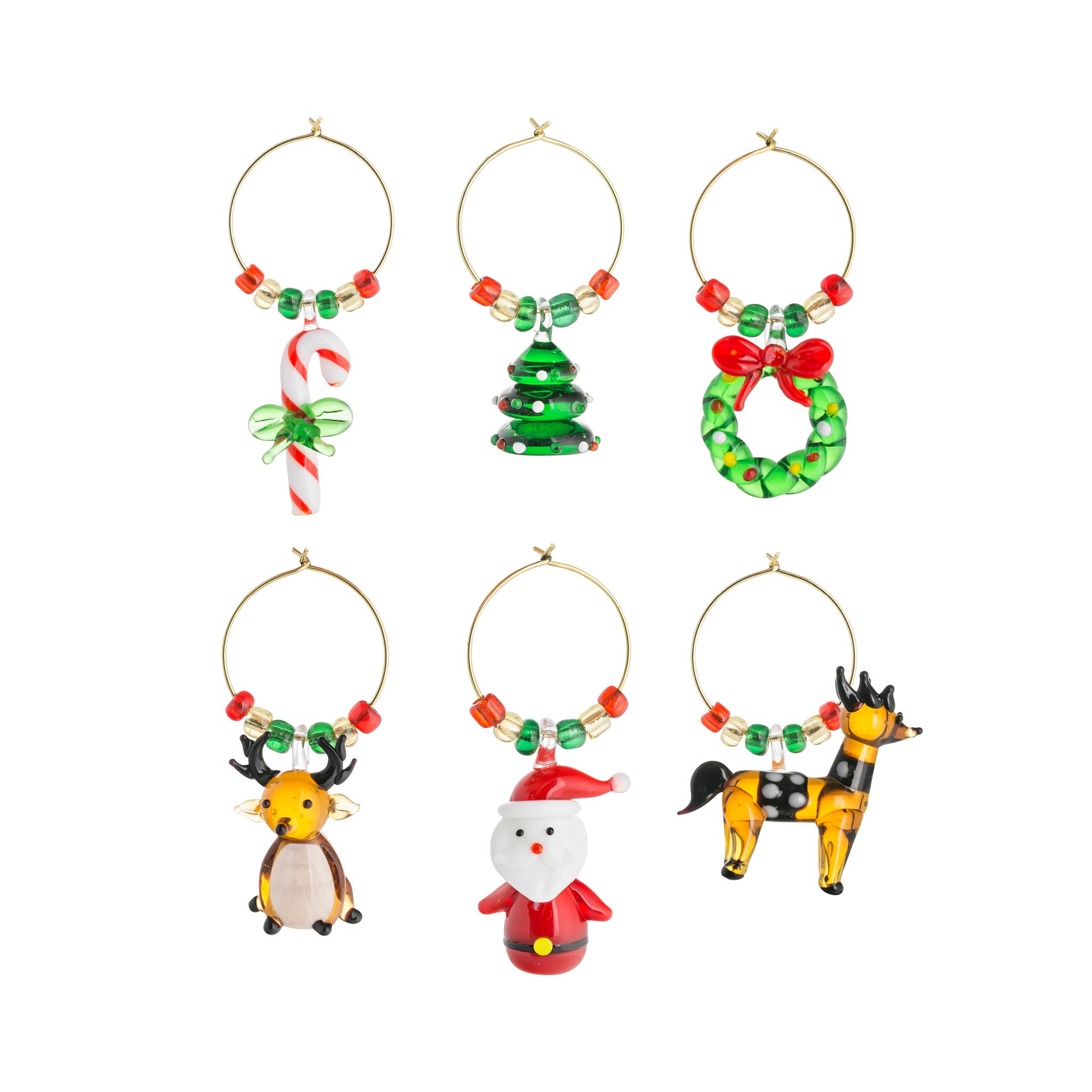 GLASSMARKØR JULEMOTIV 6 PK