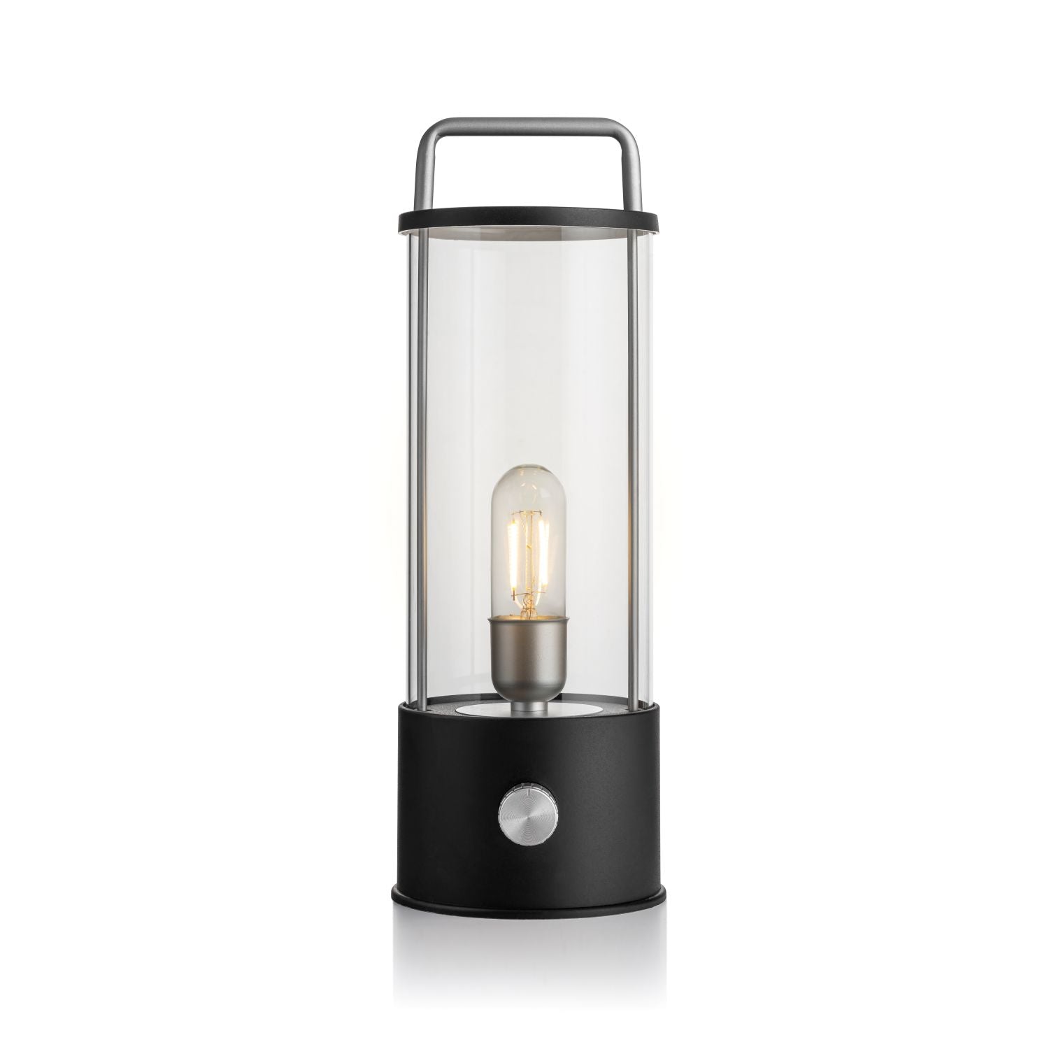 LED LYKT 31 CM SORT NORGESGLASSET