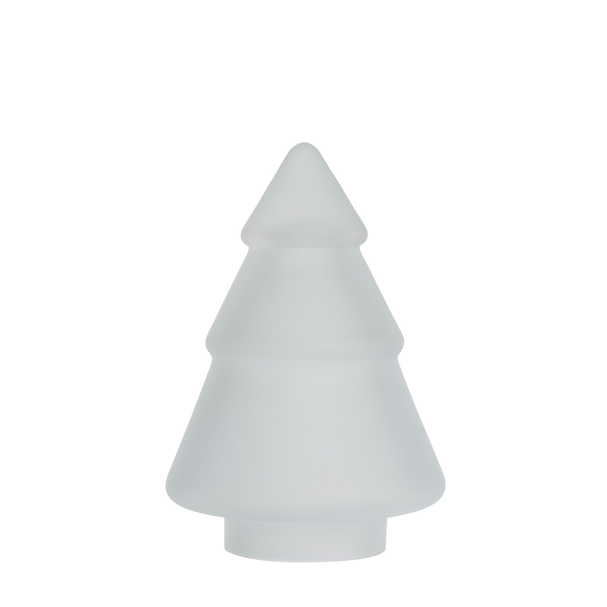 GLASSTRE FROSTET HVIT 12,7 CM