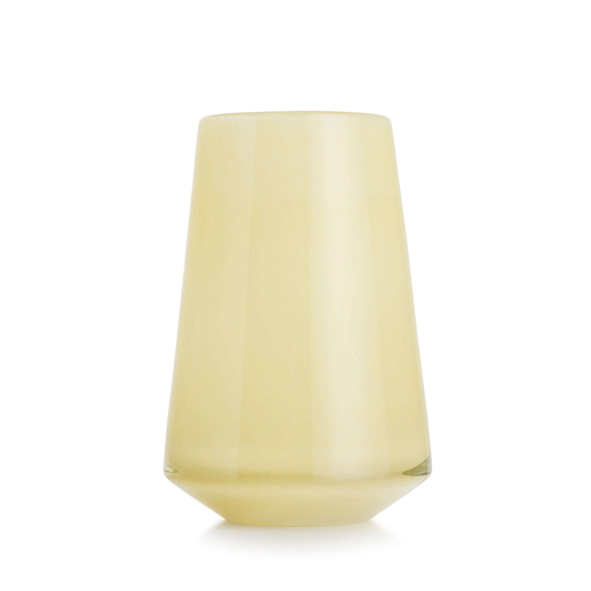 VASE DUGG 20 CM YELLOW