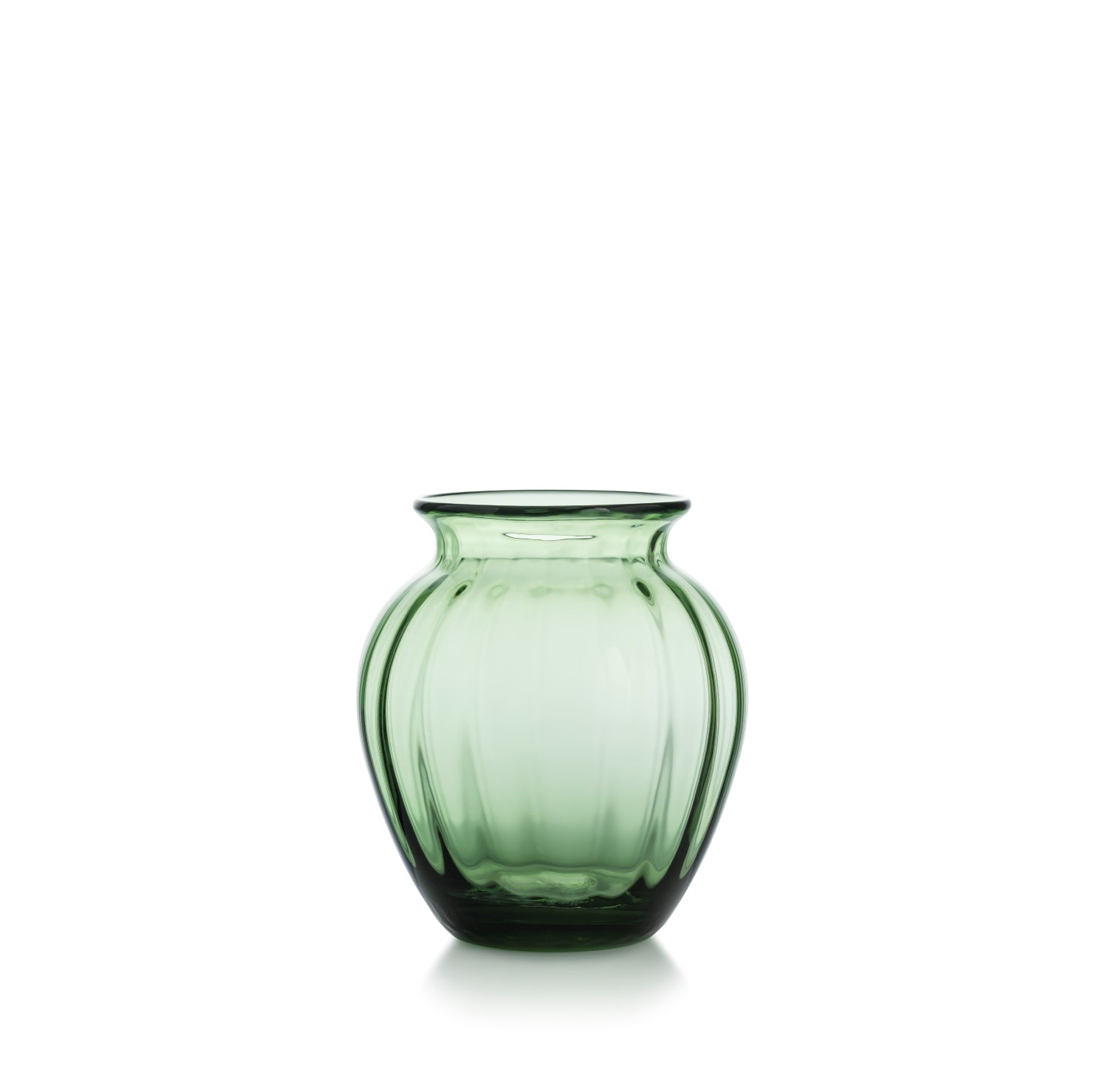 EMILY VASE 17,5 CM GRØNN OPTIKK