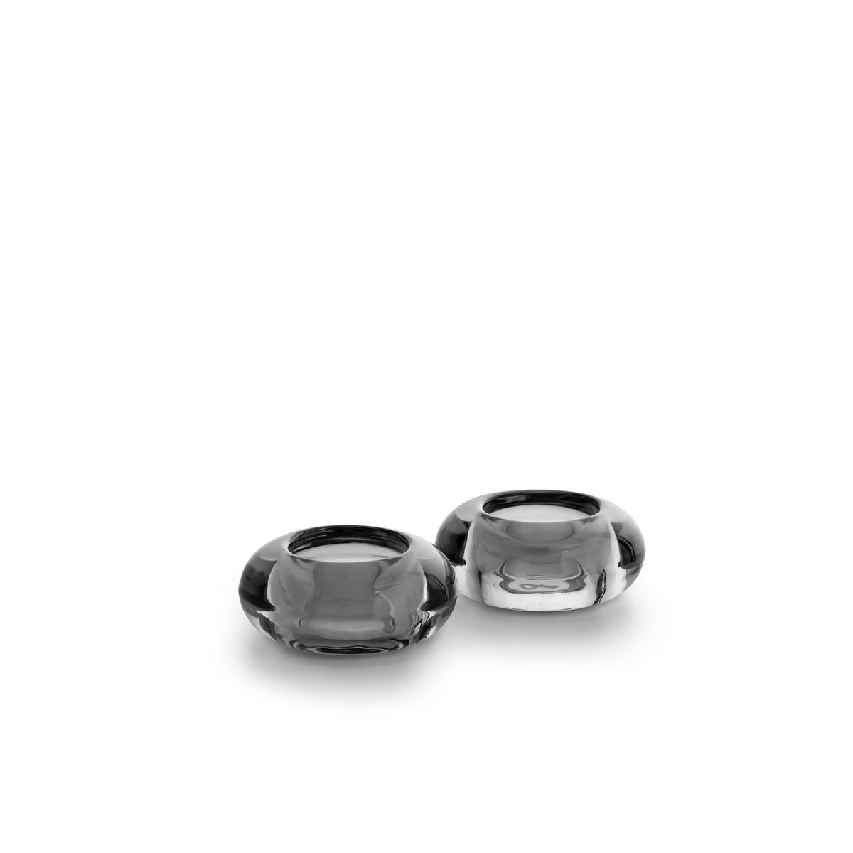 MYK TELYSHOLDER 3,5 CM RØKGRÅ 2 PK