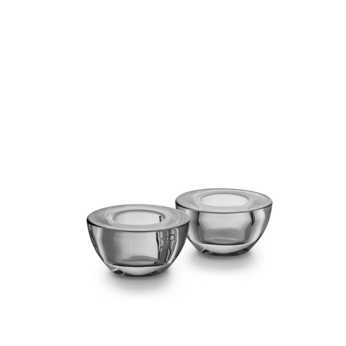 BOBLE TELYSHOLDER 5 CM RØKGRÅ 2 PK
