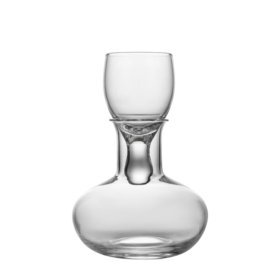 KARAFFEL M/GLASS 5CL 4 STK