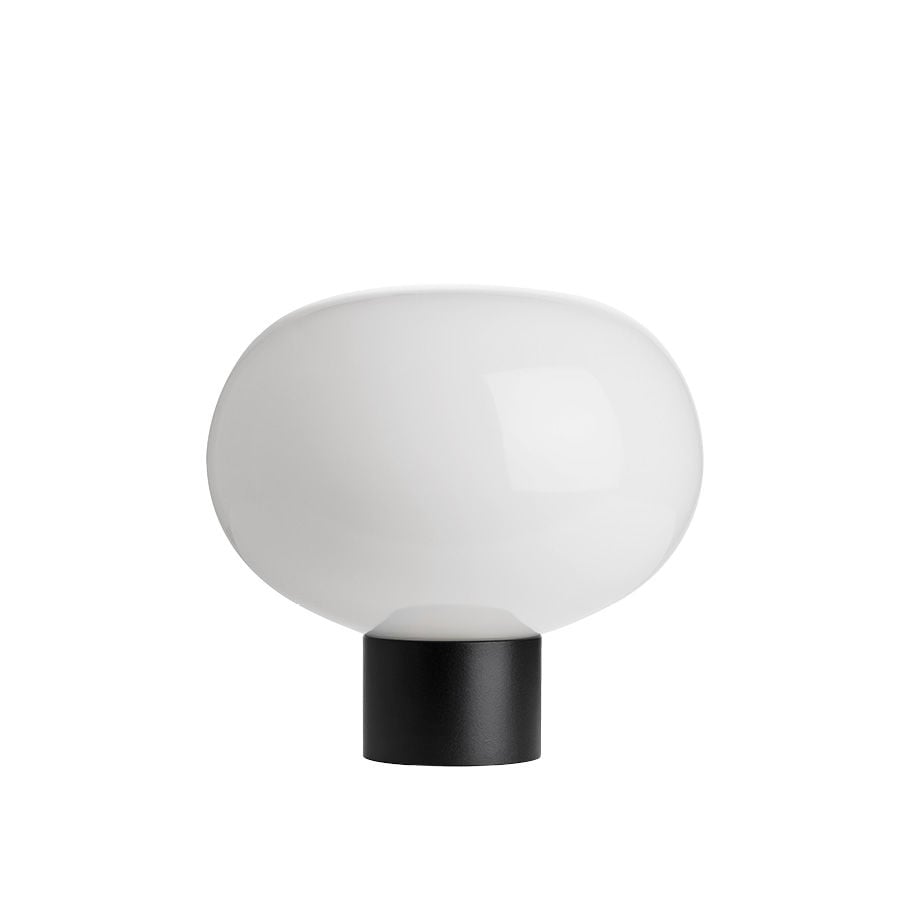BORDLAMPE 4169 SMALL HVIT M. SORT SOKKEL