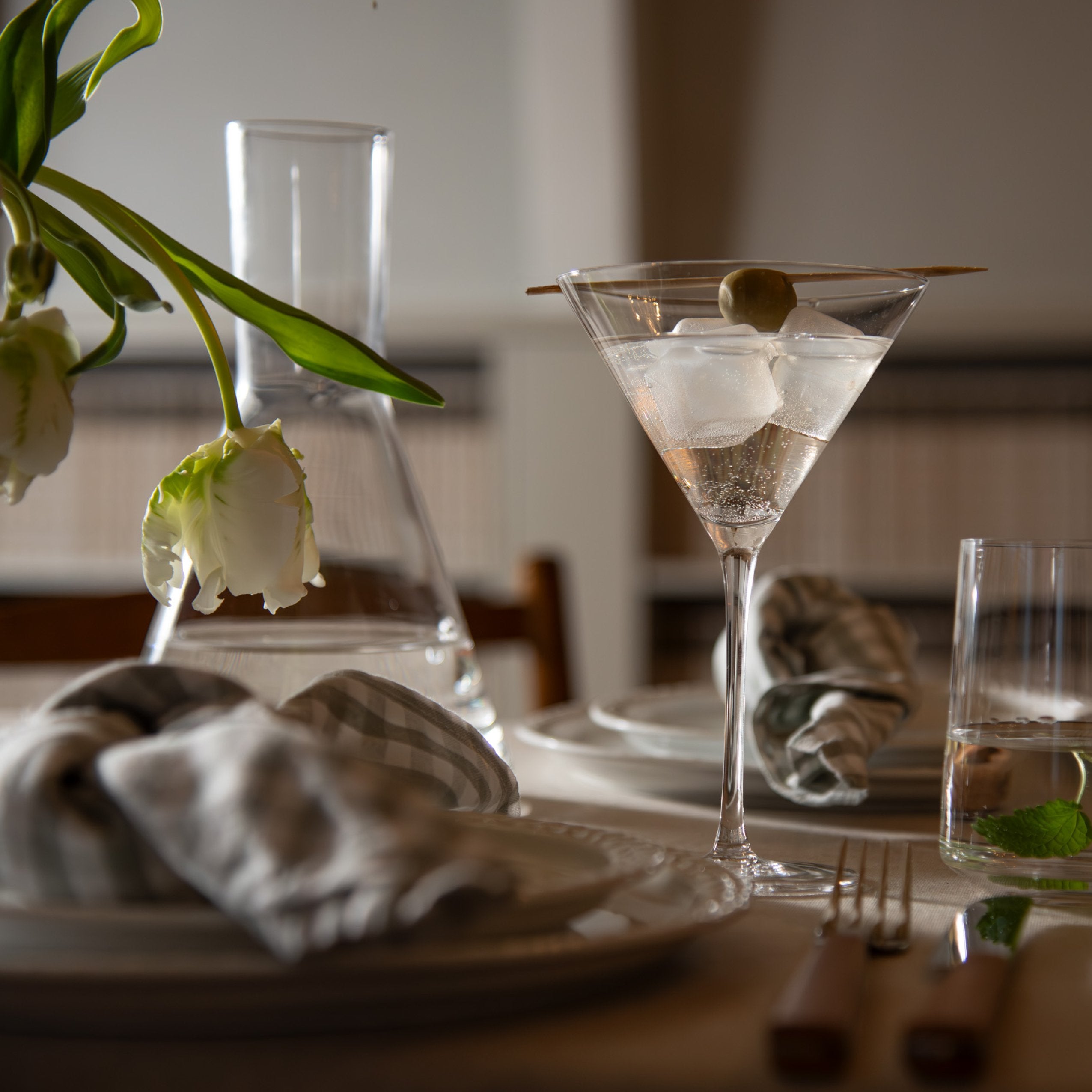 AMALFI MARTINI GLASS 25CL 2 PK