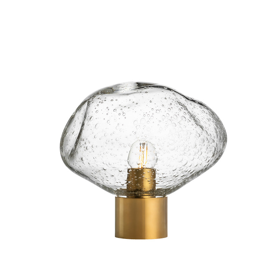 CRYSTAL STONE BORDLAMPE KLAR M/SODA