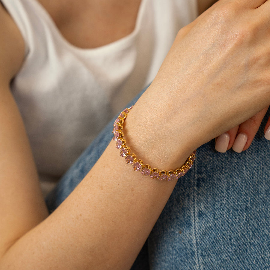 GLIM ARMBÅND ROSA