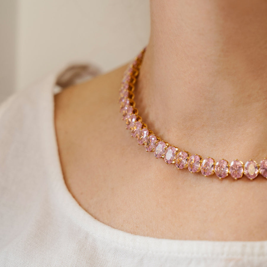GLIM HALSKJEDE ROSA