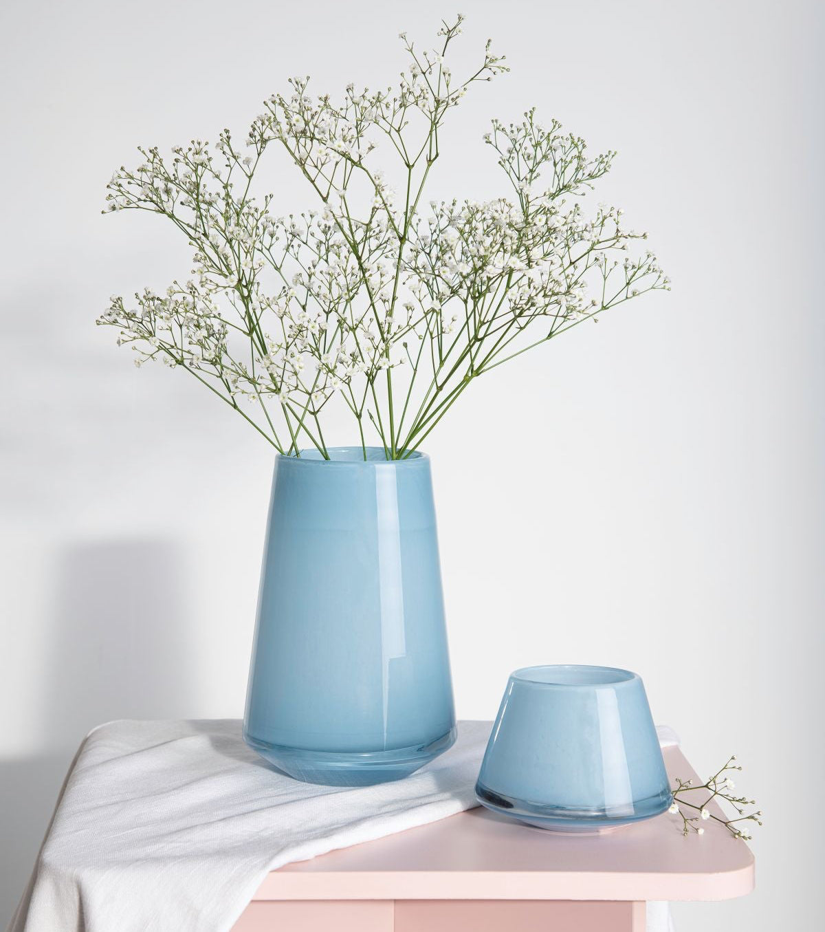 VASE DUGG 20 CM BLUE