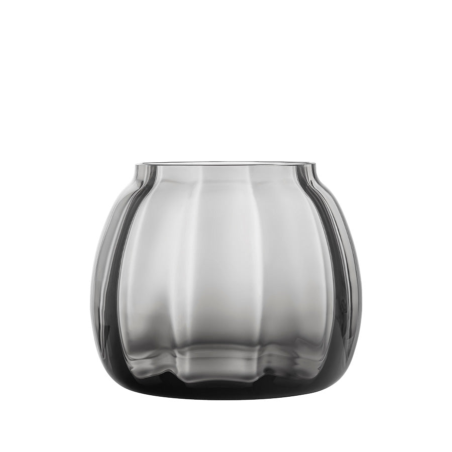 VASE RØKGRÅ 14 CM
