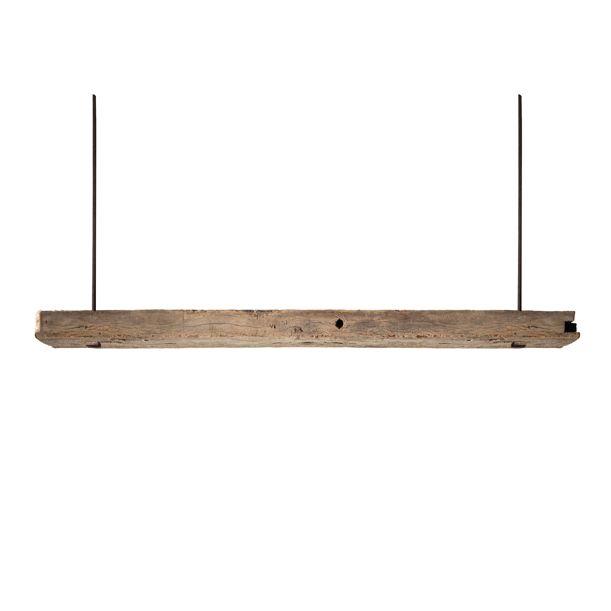 WOODEN BEAM W/O HOLES. 6-9 PENDANTS