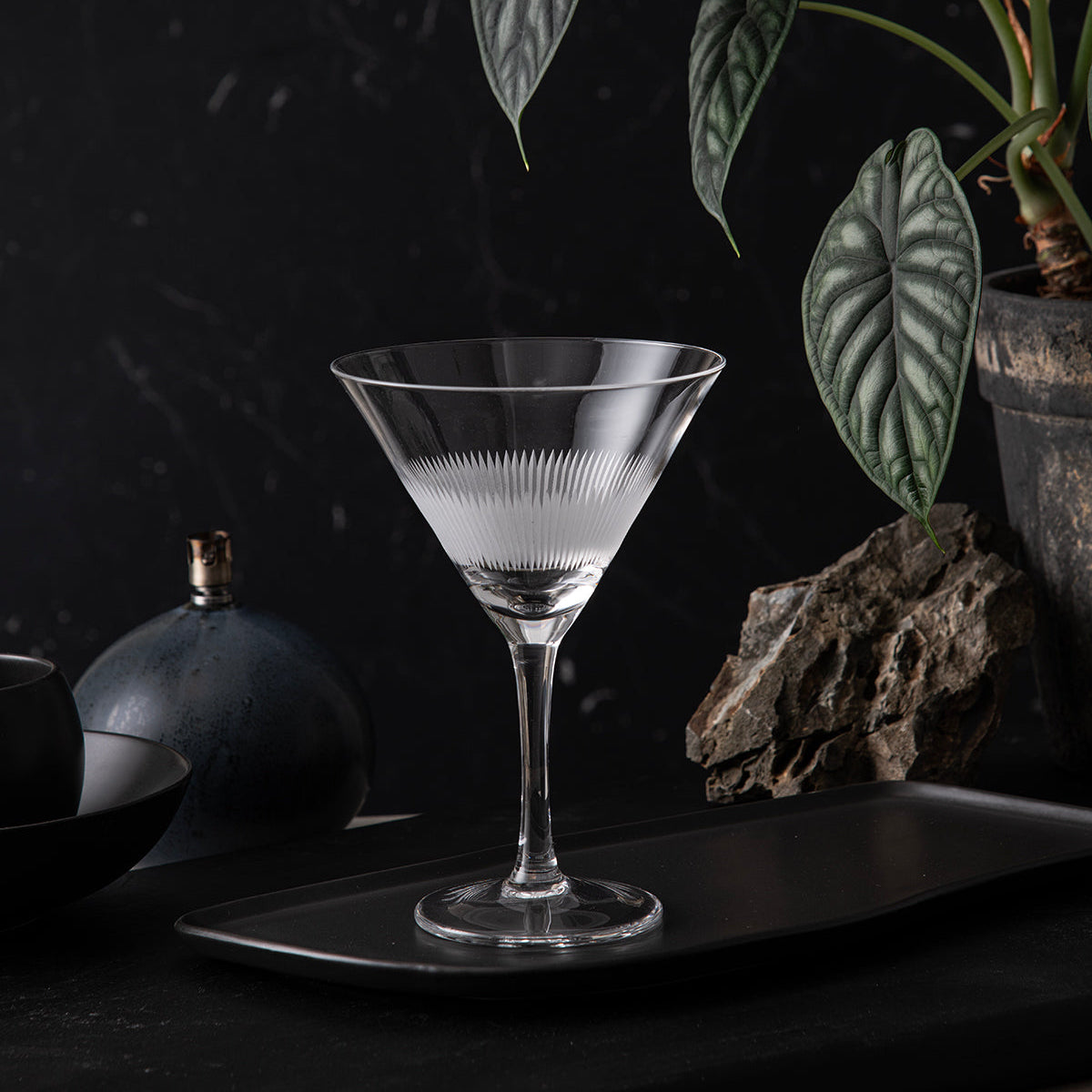 MARTINI GLASS 35CL 2PK