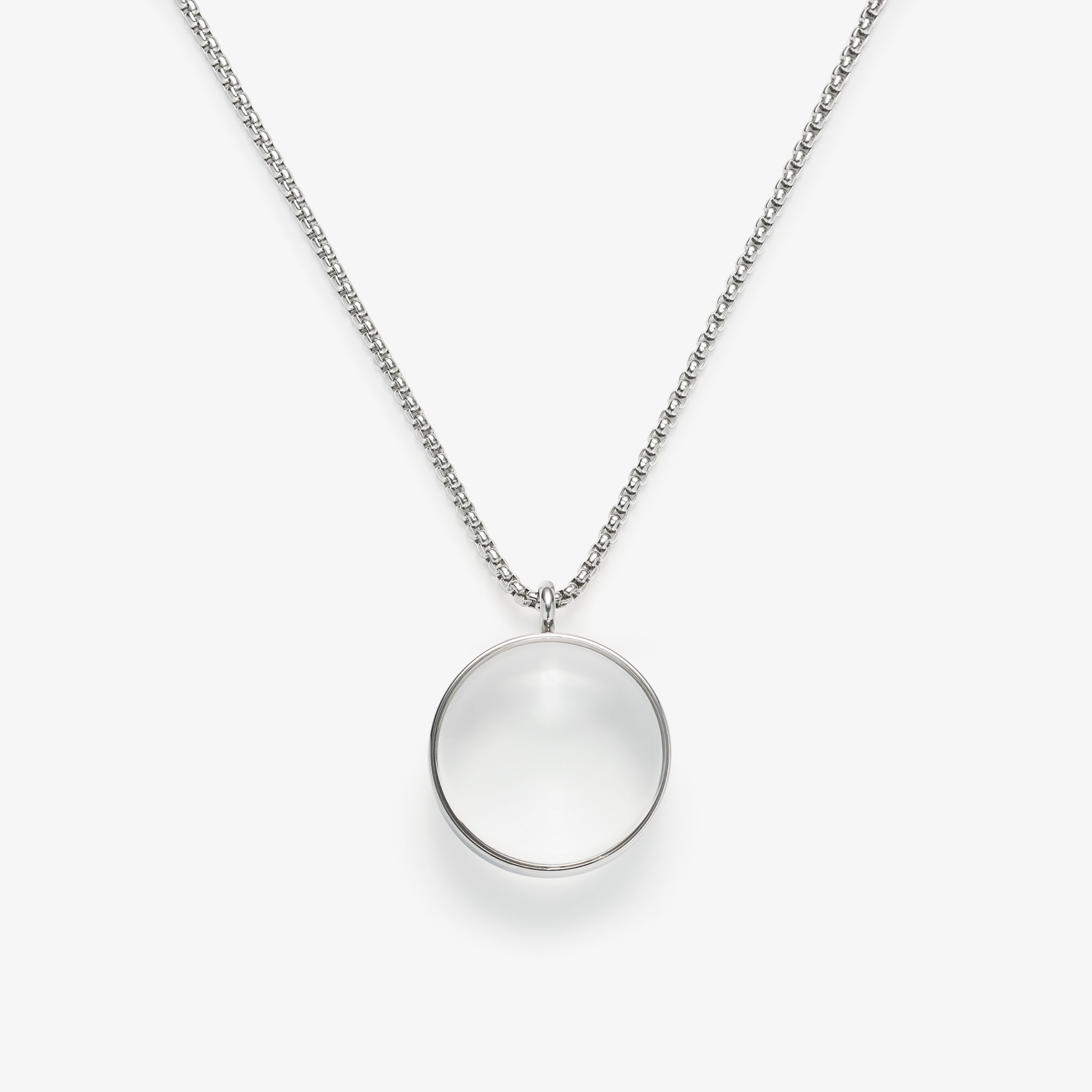 LONG NECKLACE STEEL MEDIUM