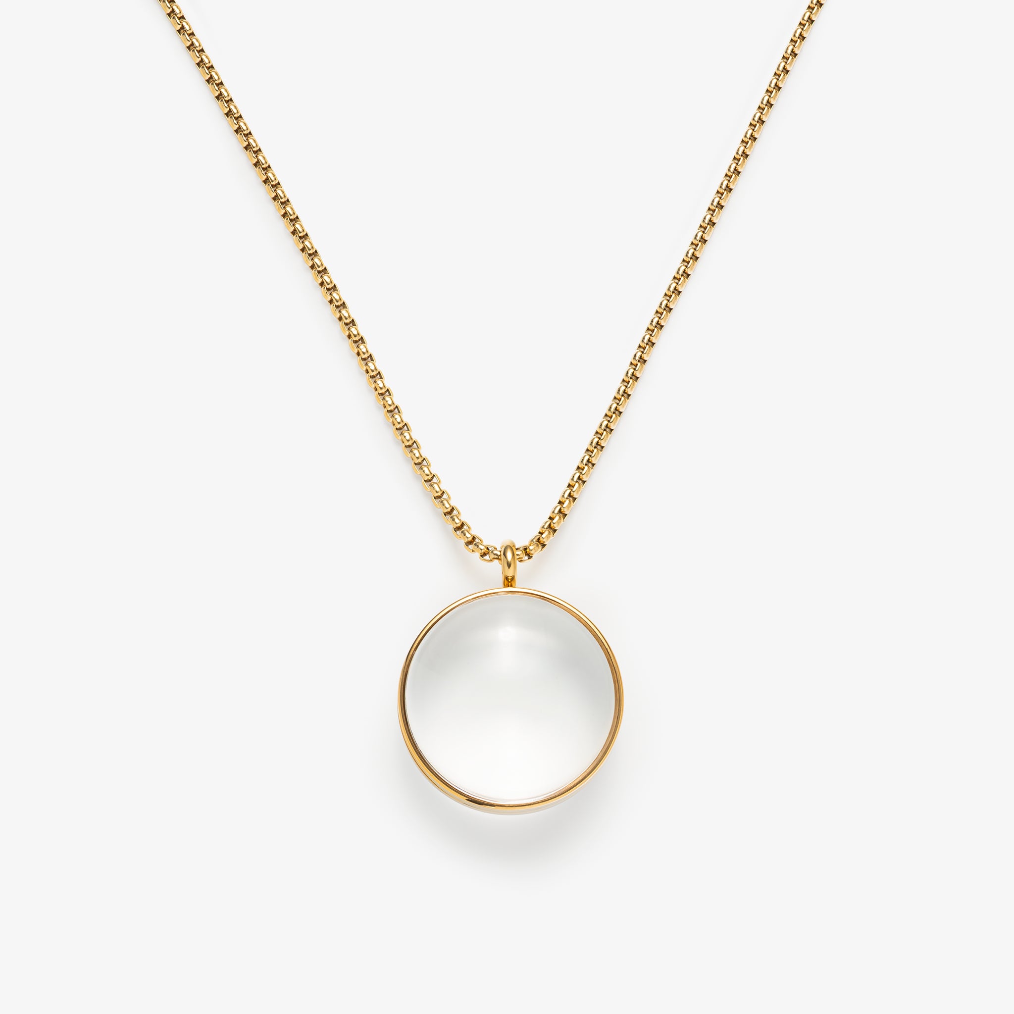 LONG NECKLACE GOLD MEDIUM