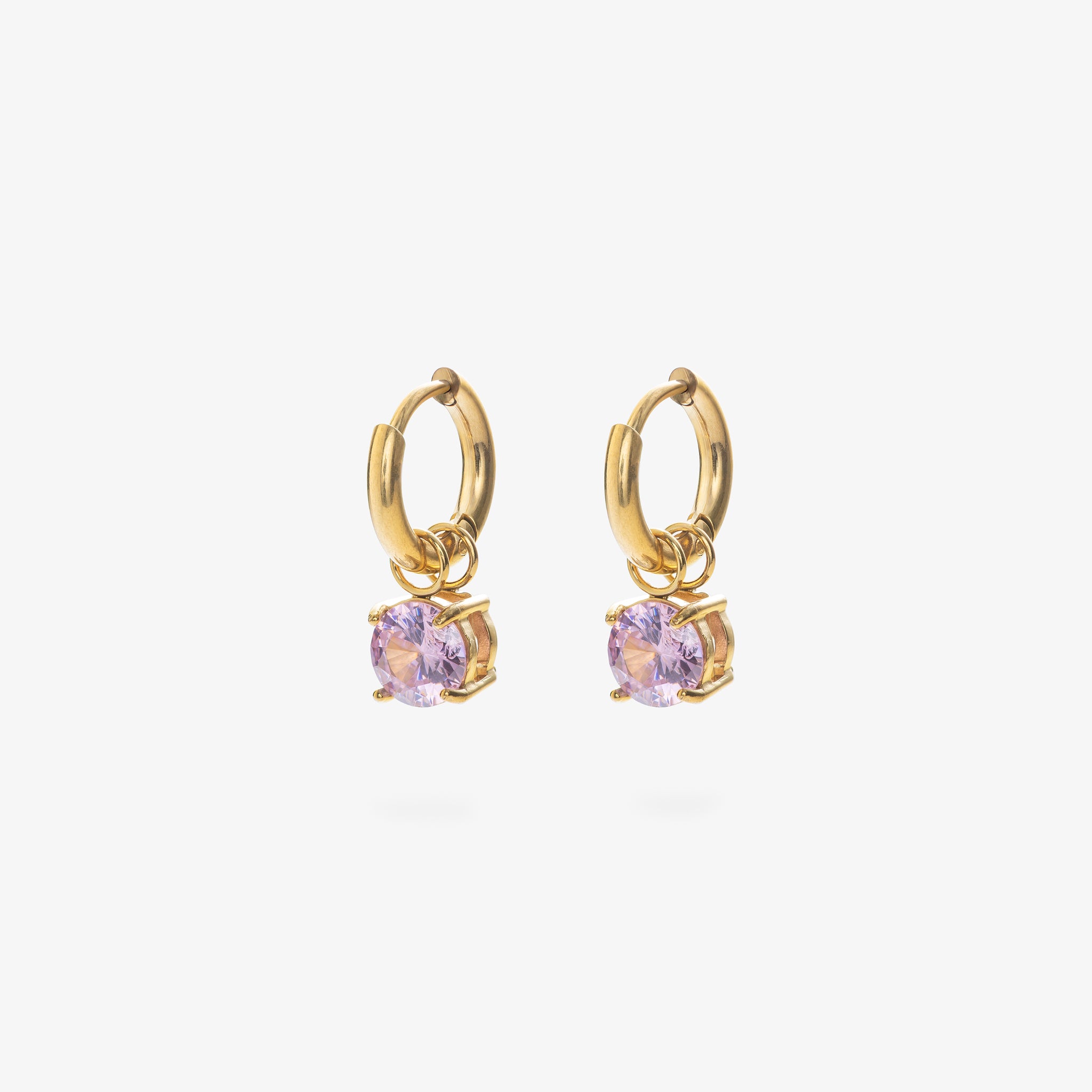 LIA EARRINGS LIGHT PINK