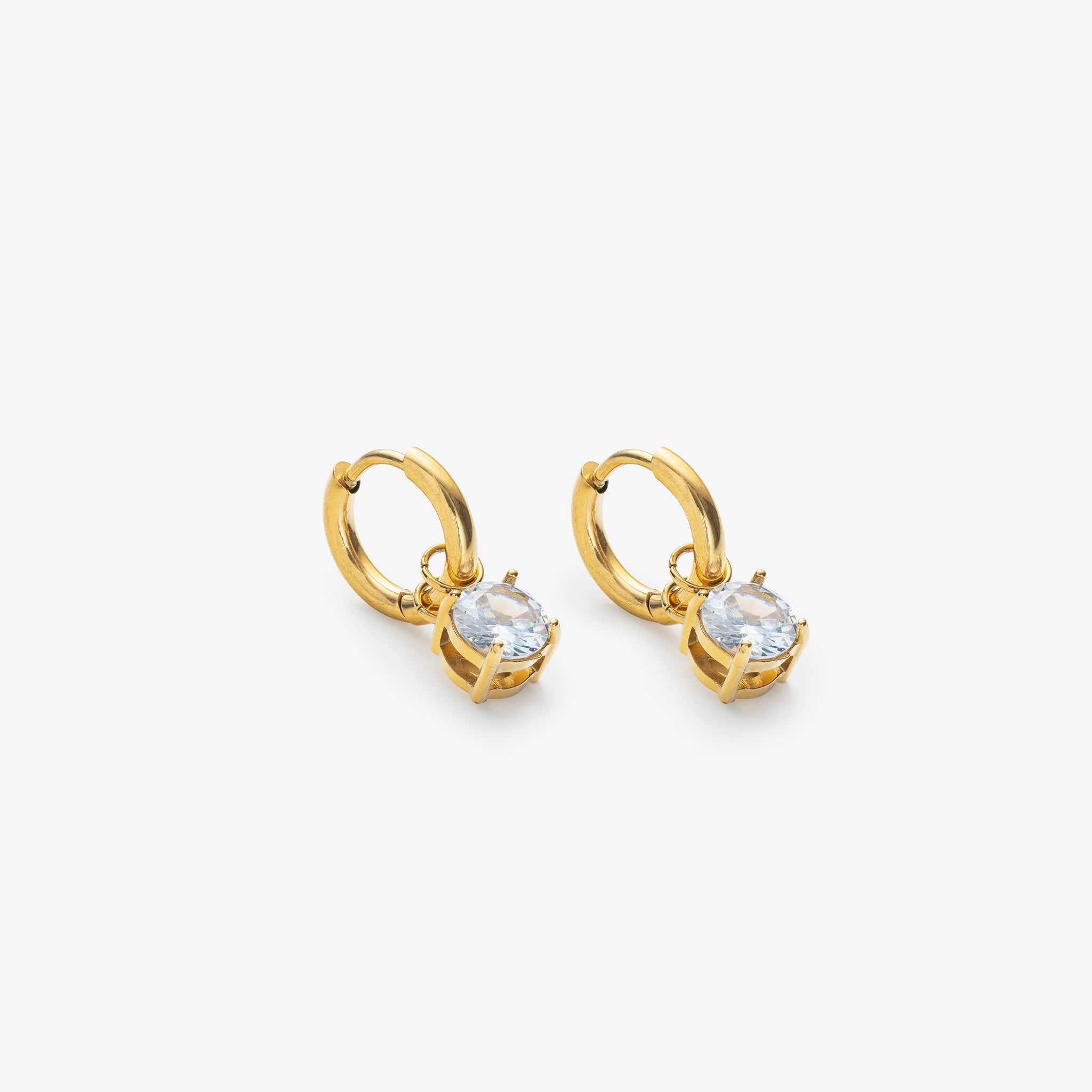 LIA EARRINGS CLEAR