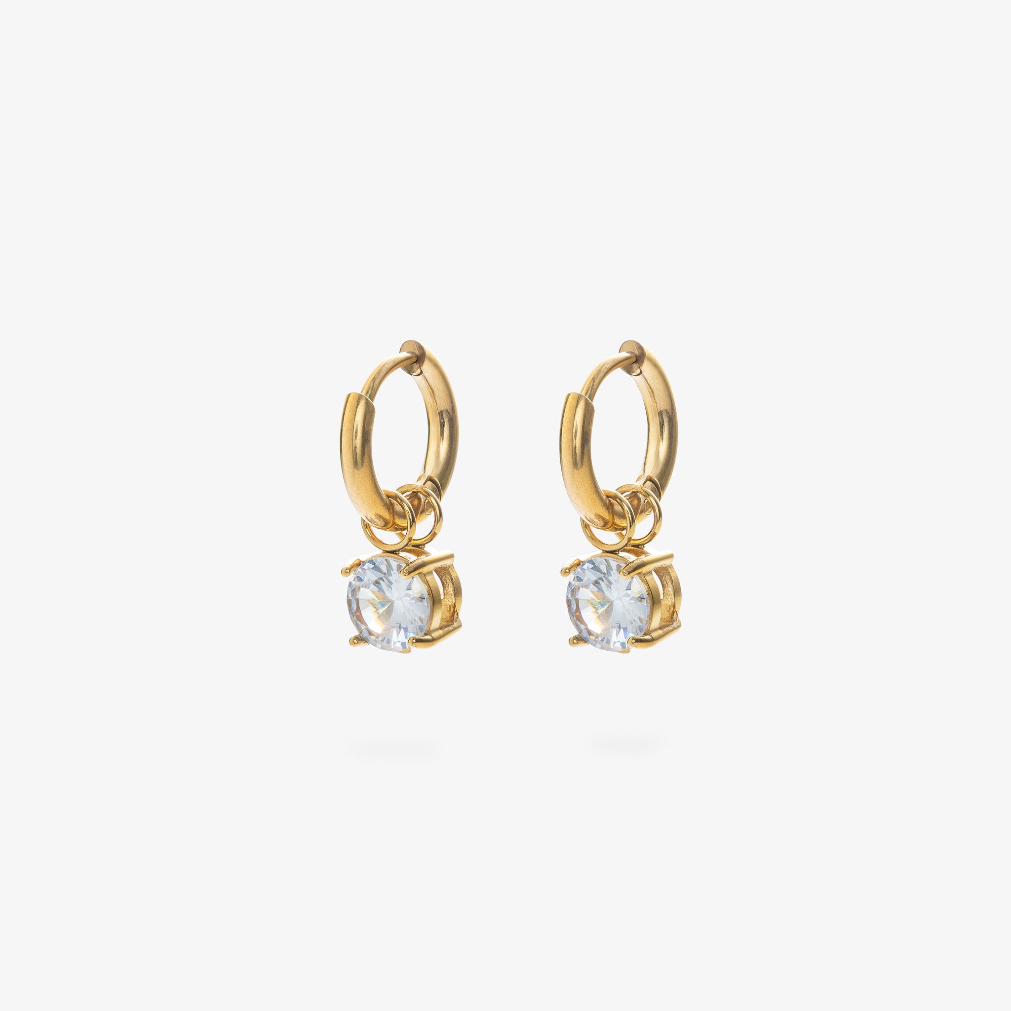 LIA EARRINGS CLEAR