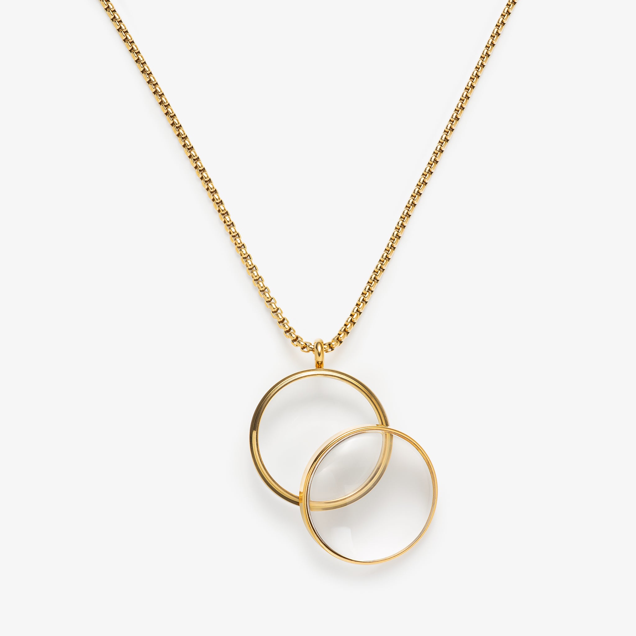 LONG NECKLACE GOLD MEDIUM