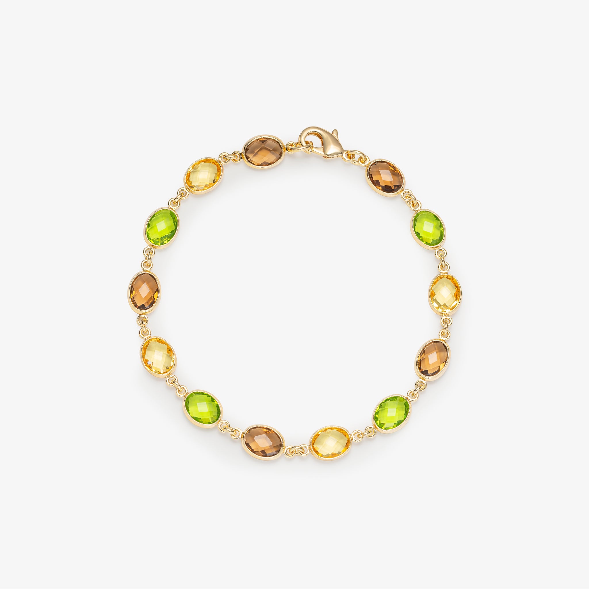 LYSNE BRACELET WITH YELLOW GLASS