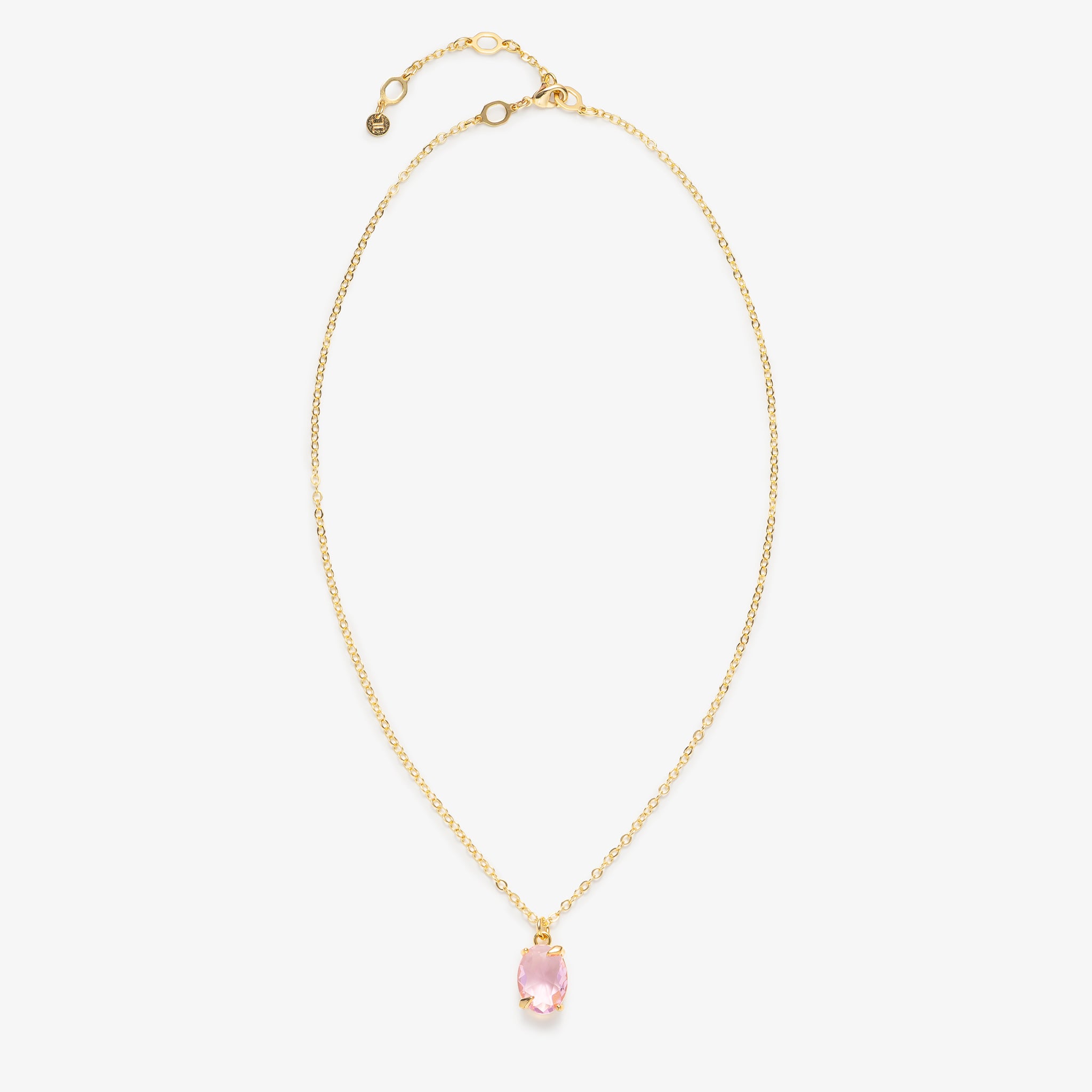 LYSNE NECKLACE LIGHT PINK