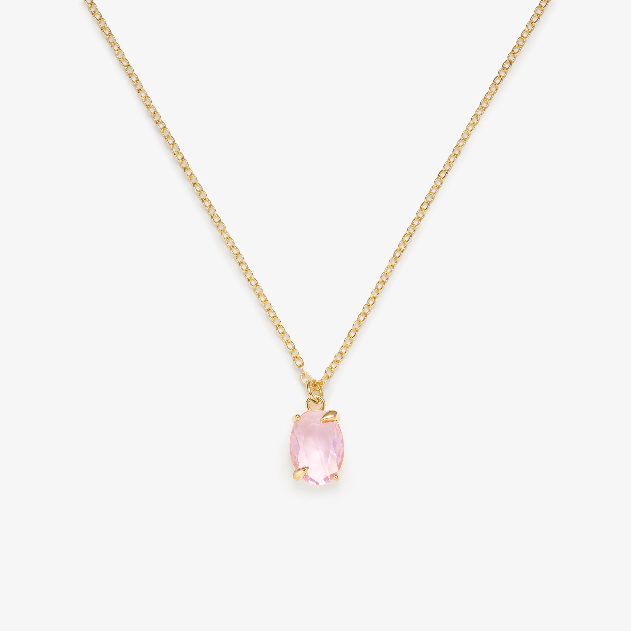 LYSNE NECKLACE LIGHT PINK