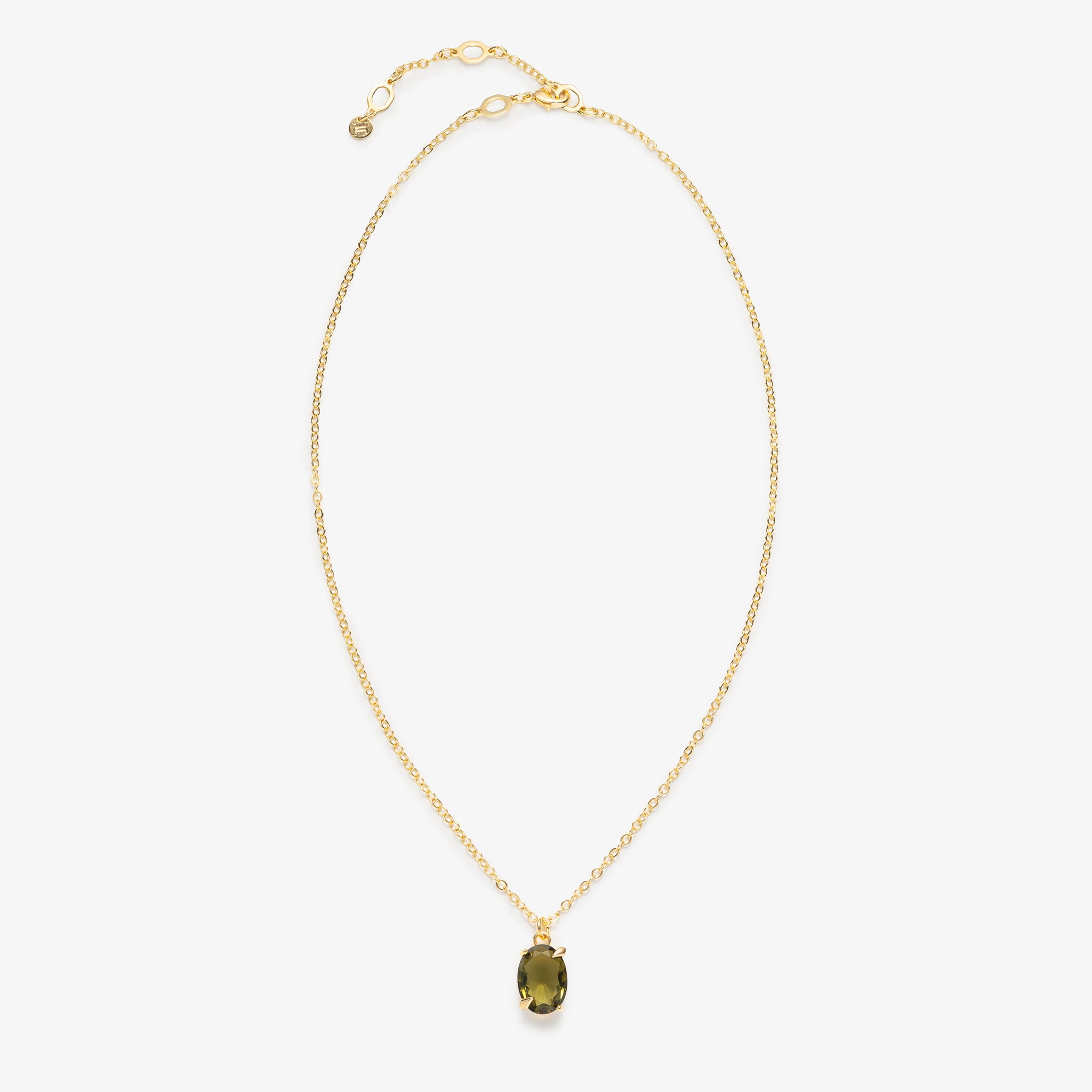 LYSNE NECKLACE GREEN