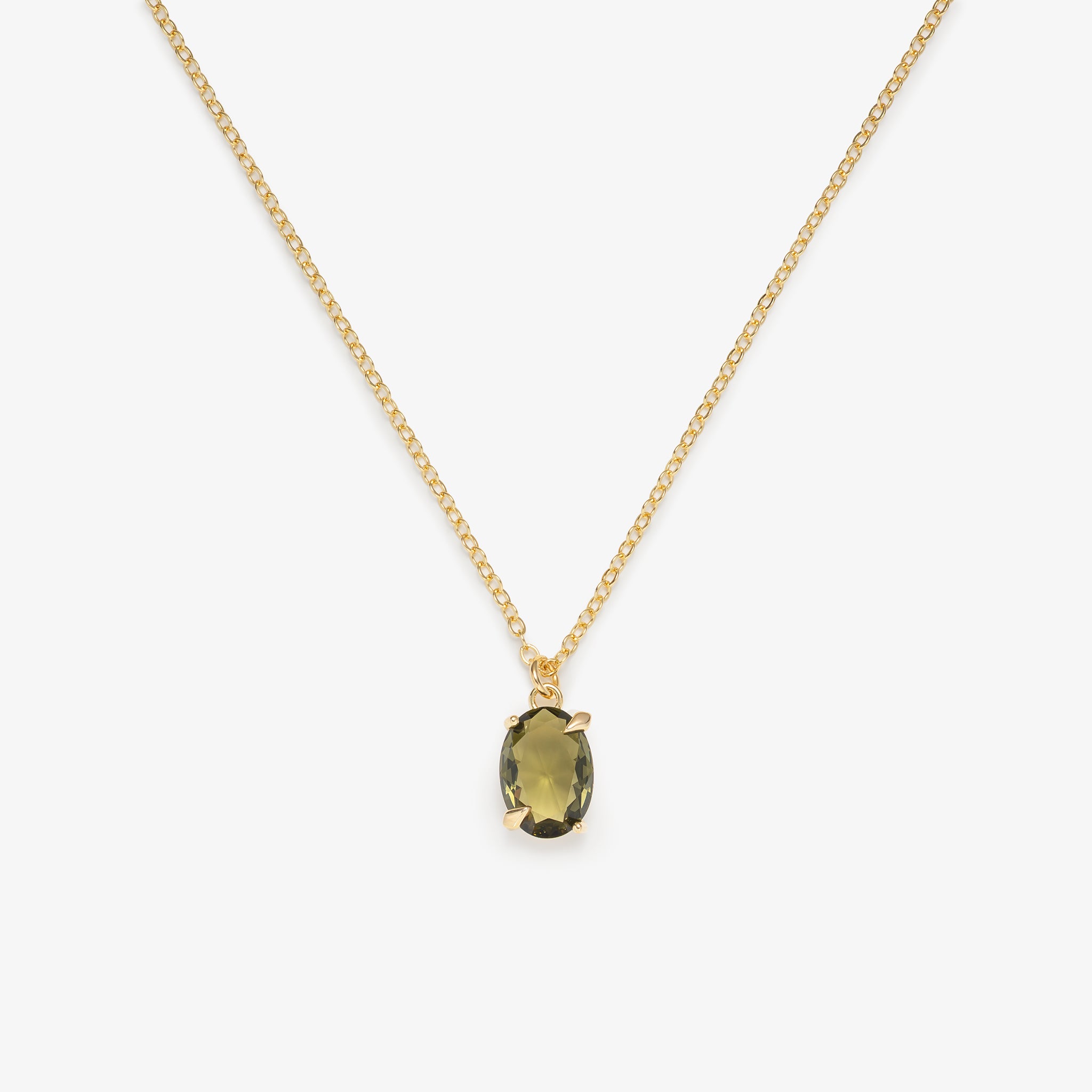 LYSNE NECKLACE GREEN