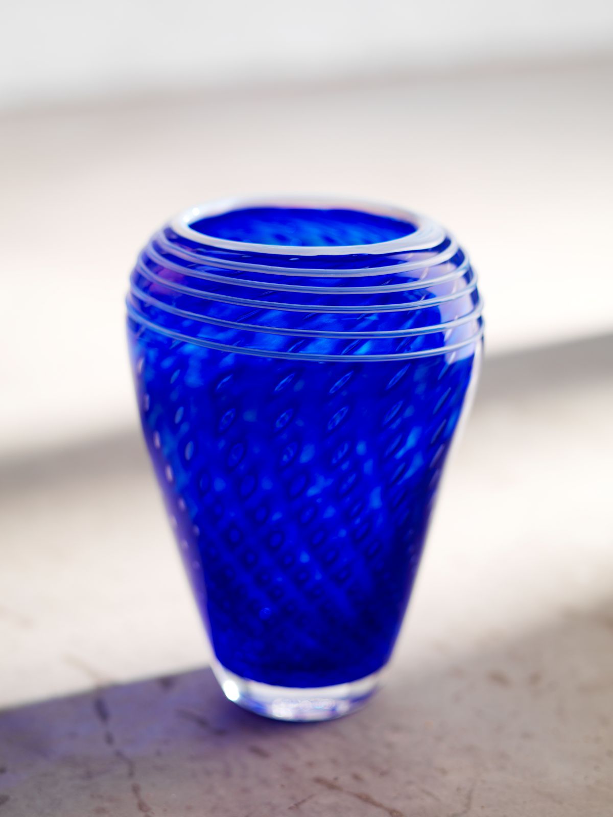 LOBELIA VASE 24,5 CM BLÅ