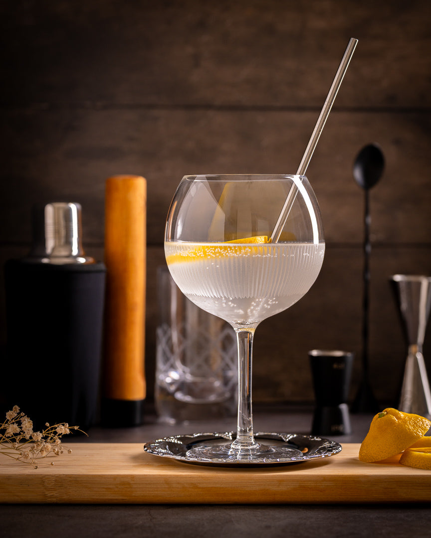 GIN & TONIC GLASS 70CL 2PK