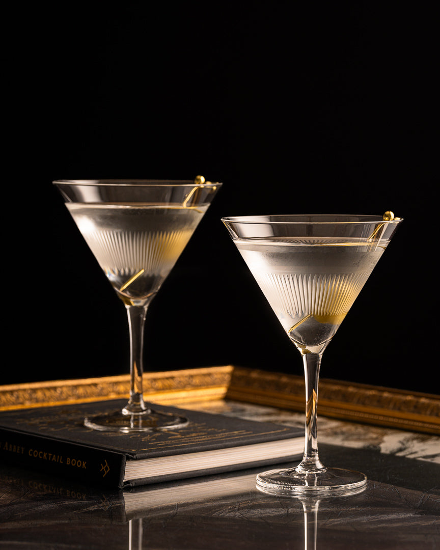 MARTINI GLASS 35CL 2PK