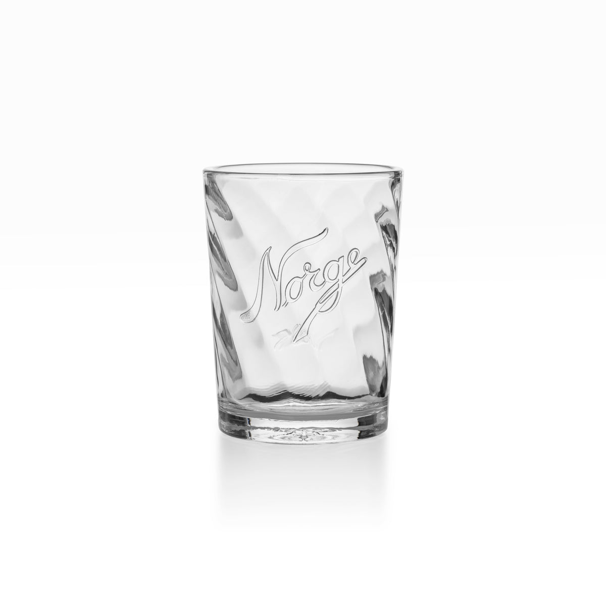 Kitchen Glasses 25 cl 6-pack – optic pattern drinking glasses