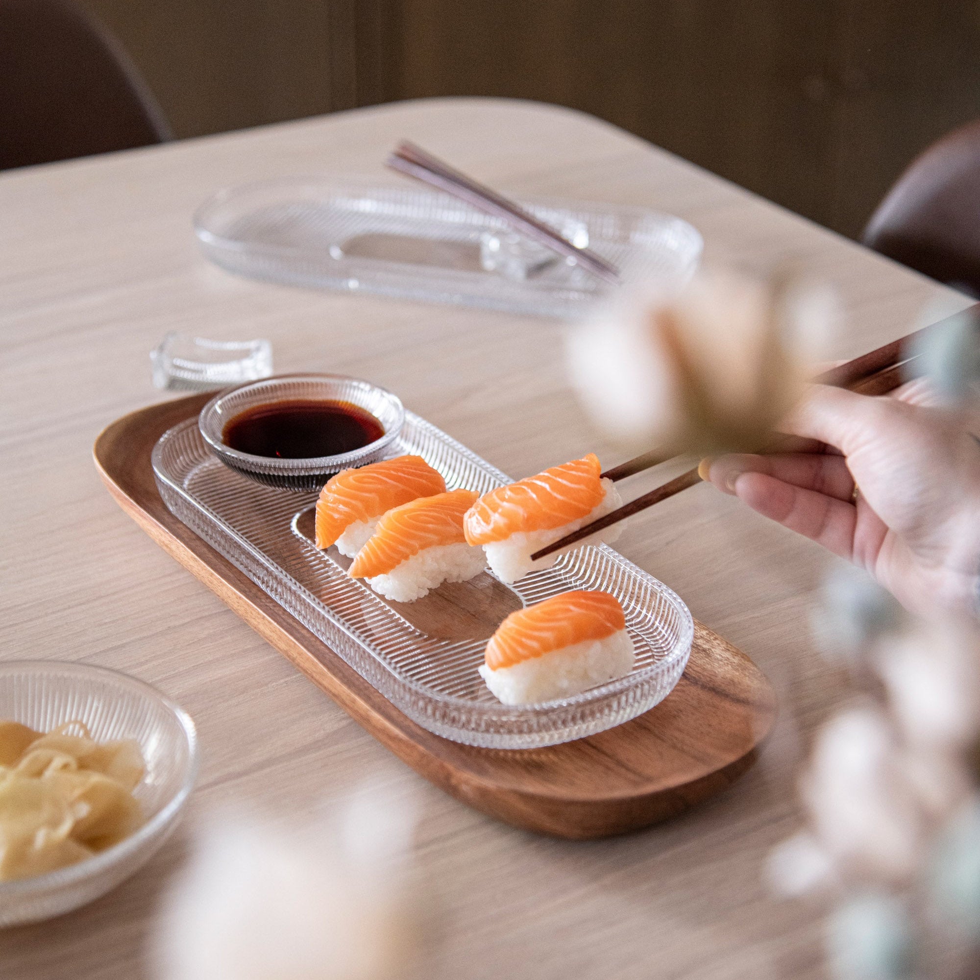 SUSHISETT 2 PERS 8 DELER KLAR SIRI