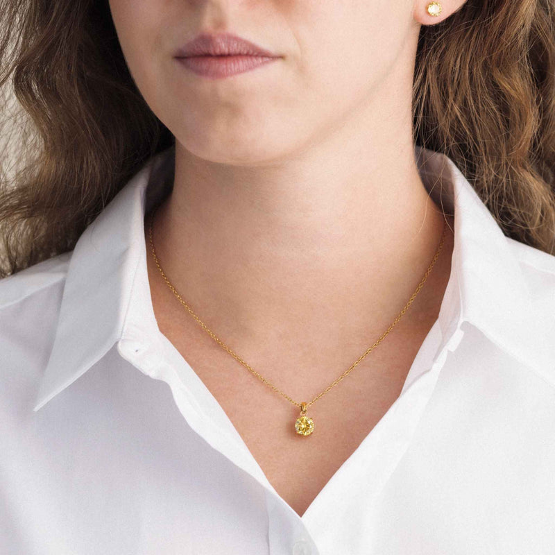 LYRA HALSKJEDE GUL