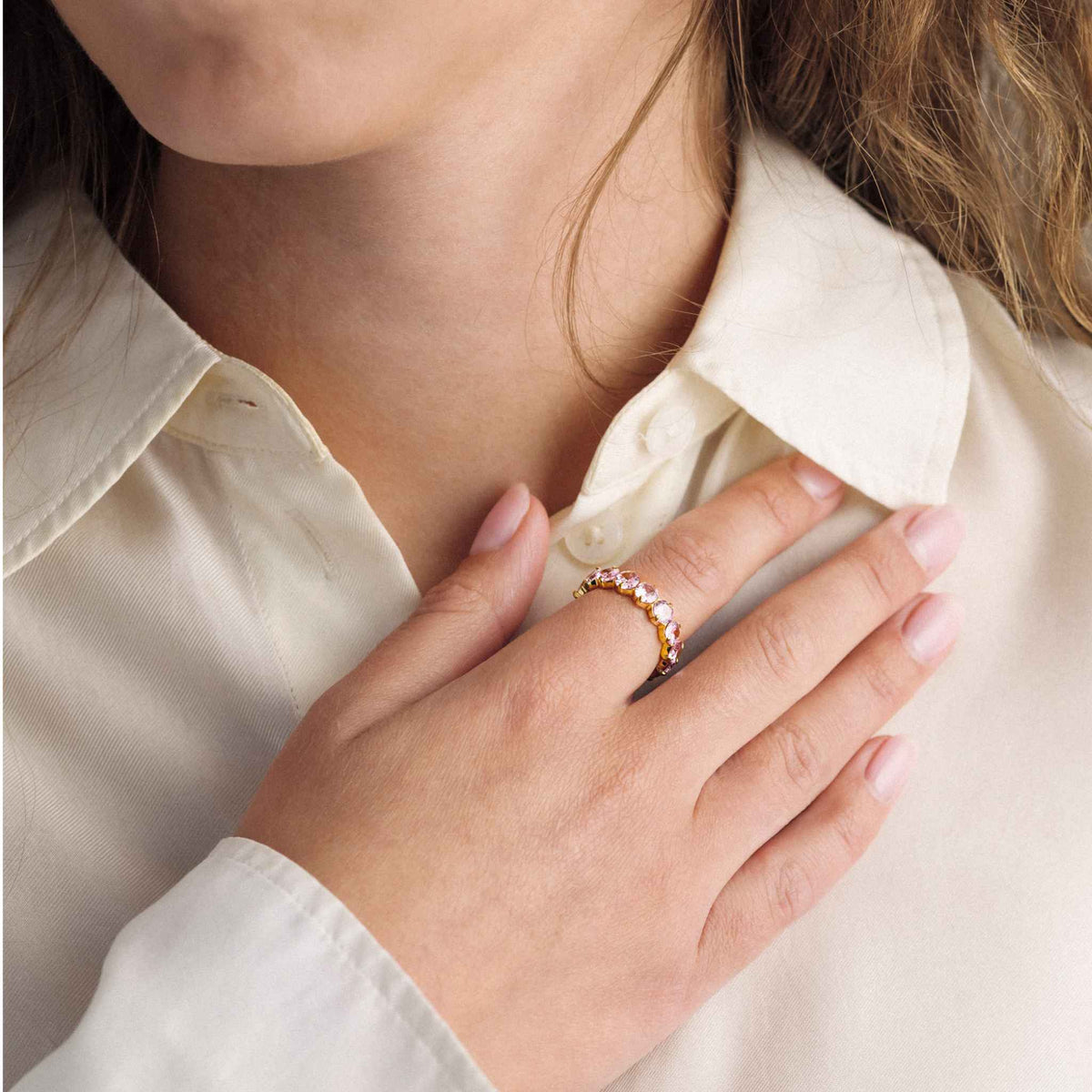 LYRA RING ROSA
