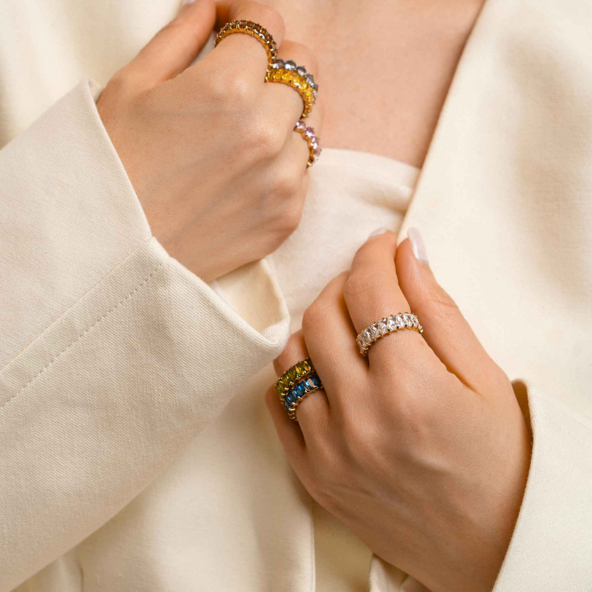 VERA RING BLÅ