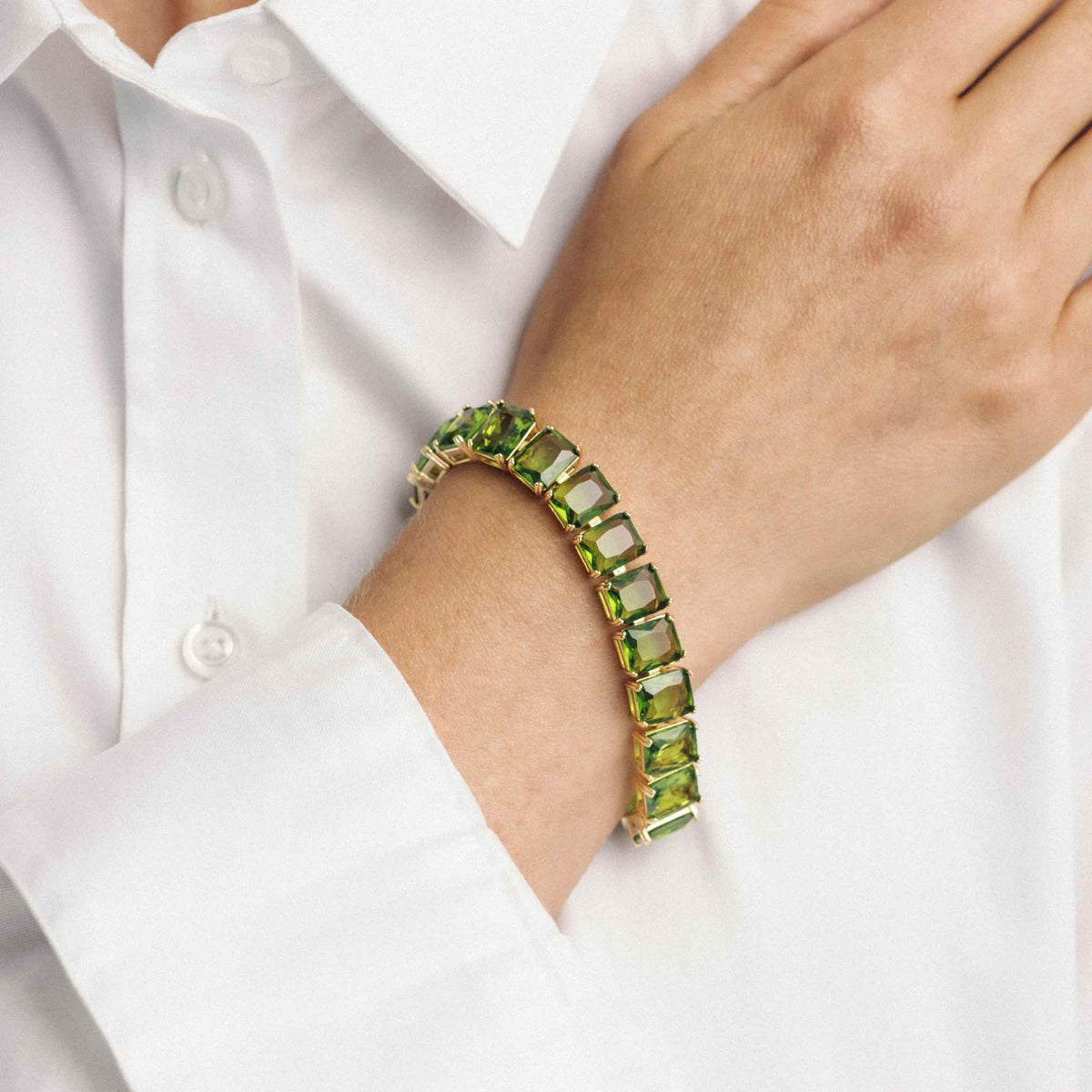 GLØR ARMBÅND GRØNN