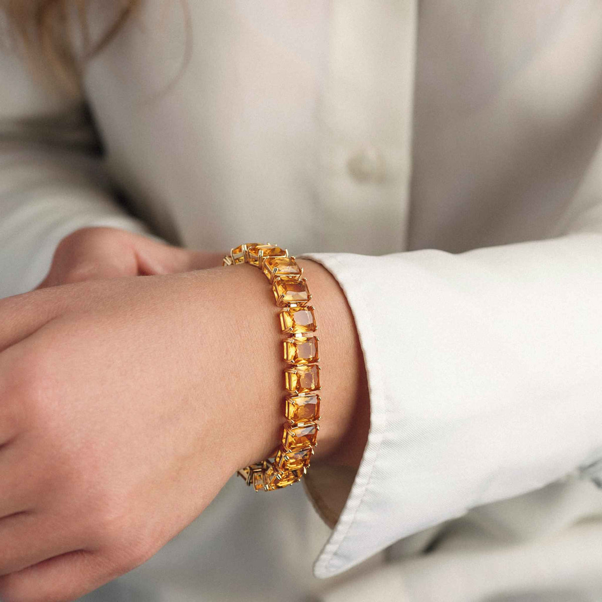 GLØR ARMBÅND GUL