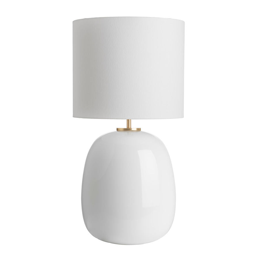 Austra Bordlampe Hvit 35*30 Hvit skjerm