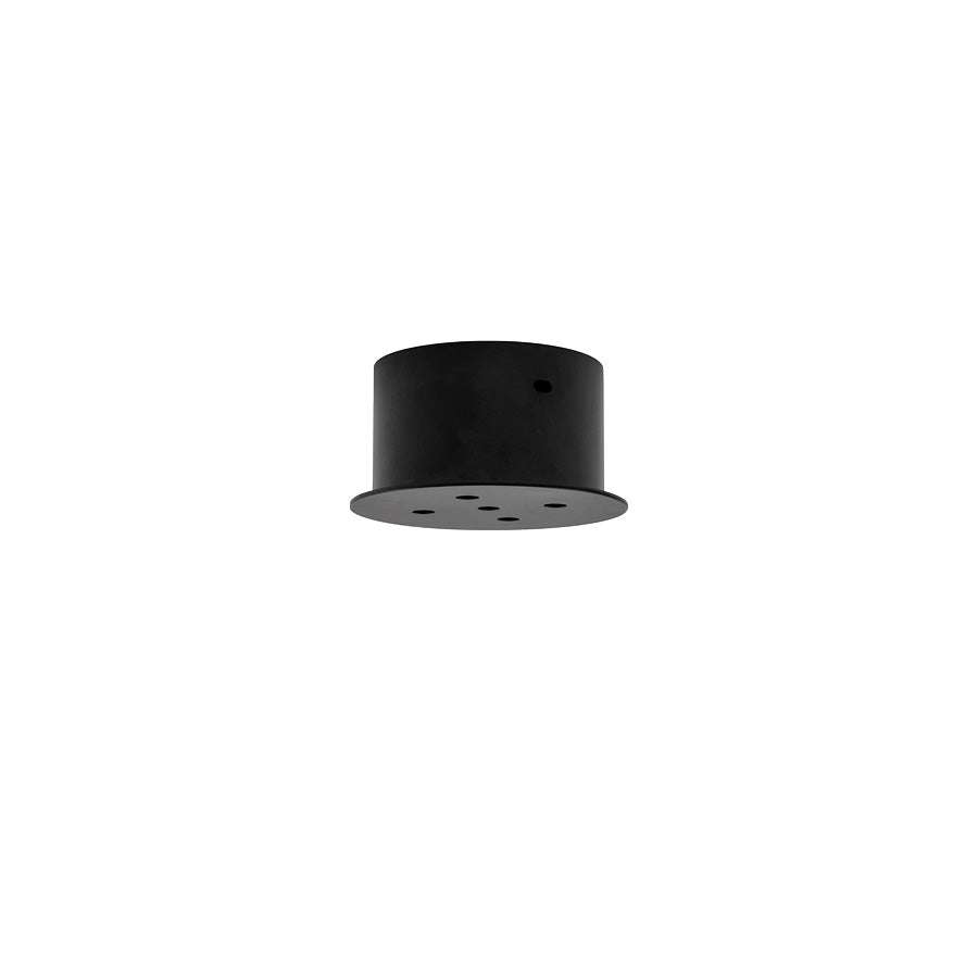 KLYNGE BALDAKIN SORT RUND Ø120MM 5 HULL