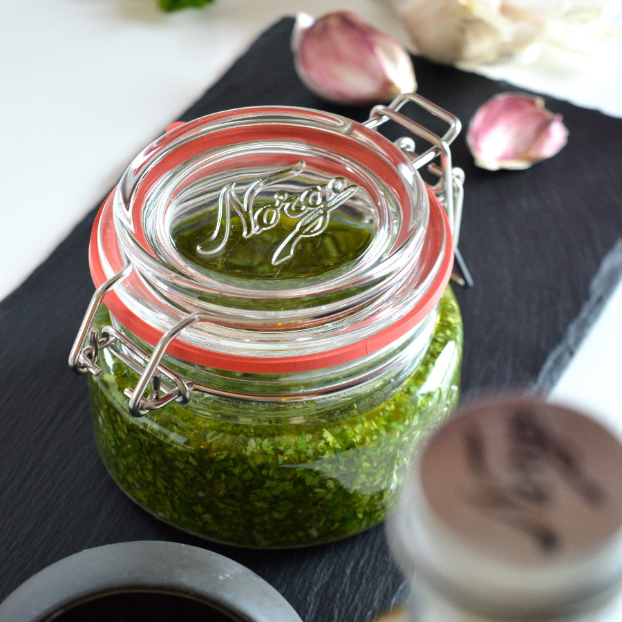 GLASS M/HENGSLET LOKK 0,2 L