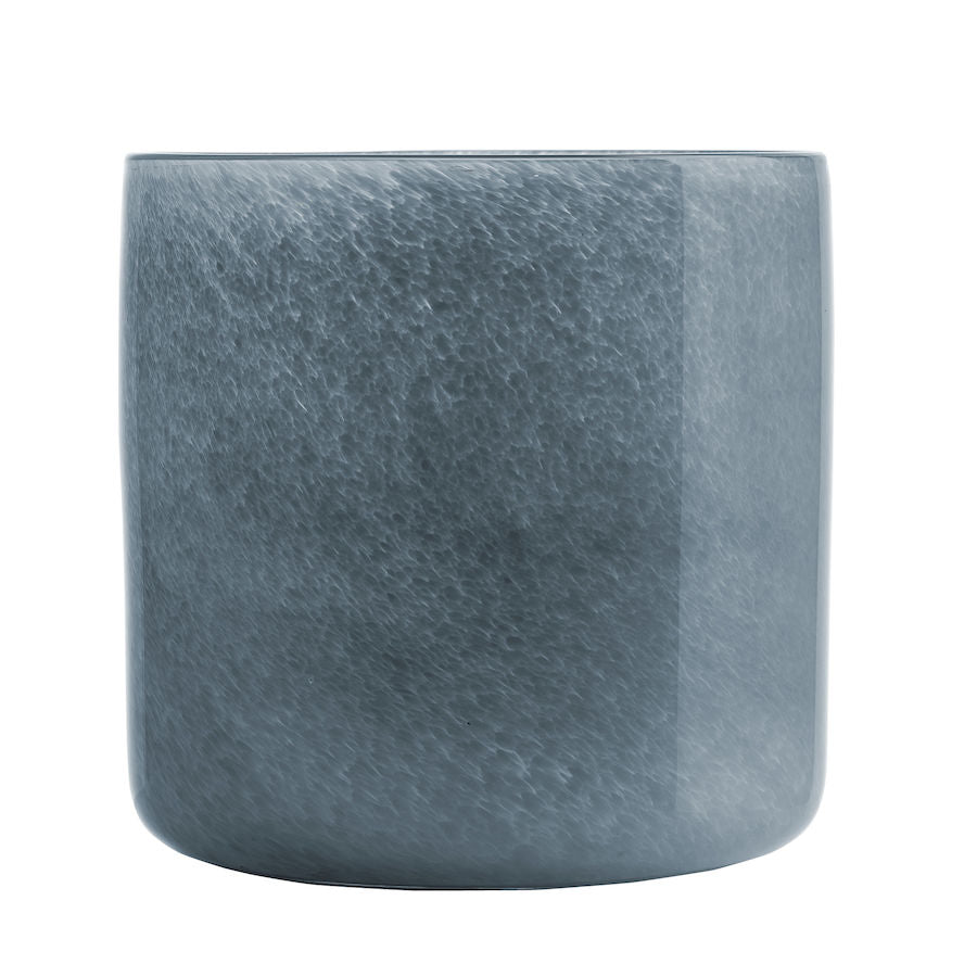 VASE MØRK GRÅ 18,5 CM